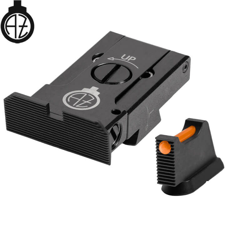 CZ 75B, CZ P-01, CZ 75 SP-01 regulējami mehāniskie tēmēkļi ar optisko šķiedru | tips A 