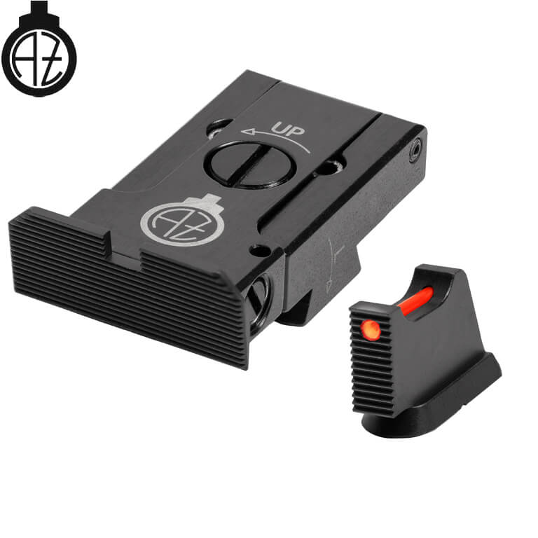 CZ 75B, CZ P-01, CZ 75 SP-01 regulējami mehāniskie tēmēkļi ar optisko šķiedru | tips A 