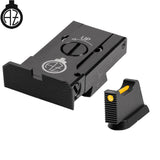 CZ 75B, CZ P-01, CZ 75 SP-01 regulējami mehāniskie tēmēkļi ar optisko šķiedru | tips A 