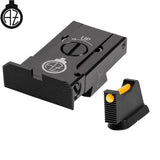 CZ 75B, CZ P-01, CZ 75 SP-01 regulējami mehāniskie tēmēkļi ar optisko šķiedru | tips A 