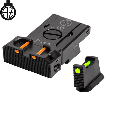 CZ P-10 regulējami mehāniskie tēmēkļi ar optisko šķiedru | type B