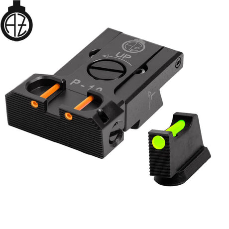 CZ P-10 regulējami mehāniskie tēmēkļi ar optisko šķiedru | type B