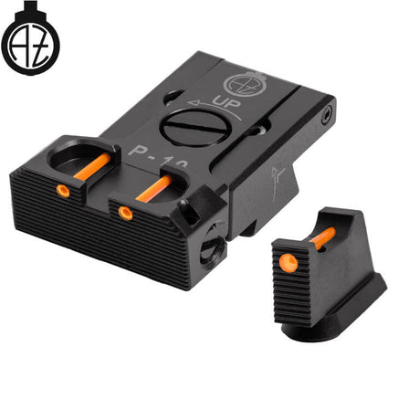 CZ P-10 regulējami mehāniskie tēmēkļi ar optisko šķiedru | type B