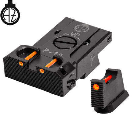 CZ P-10 regulējami mehāniskie tēmēkļi ar optisko šķiedru | type B