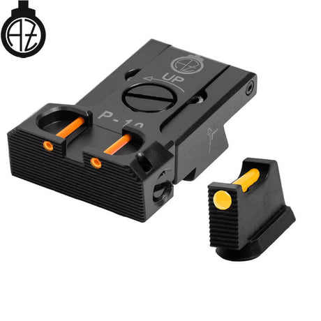 CZ P-10 regulējami mehāniskie tēmēkļi ar optisko šķiedru | type B
