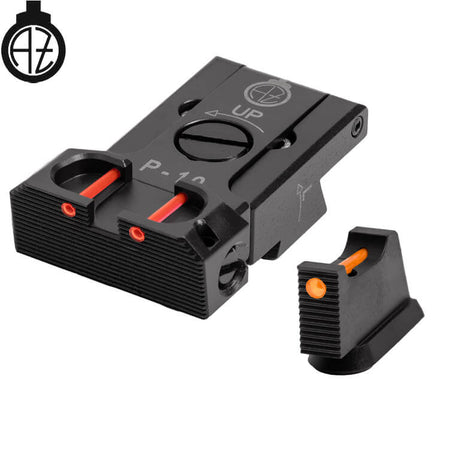 CZ P-10 regulējami mehāniskie tēmēkļi ar optisko šķiedru | type B