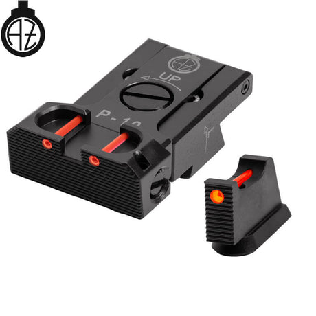 CZ P-10 regulējami mehāniskie tēmēkļi ar optisko šķiedru | type B
