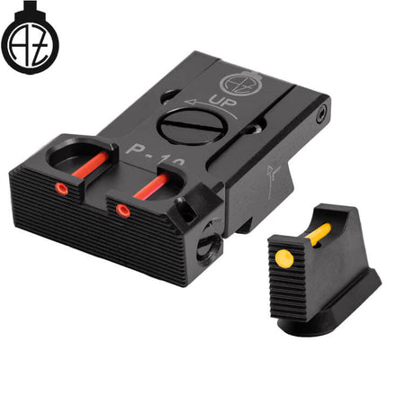 CZ P-10 regulējami mehāniskie tēmēkļi ar optisko šķiedru | type B