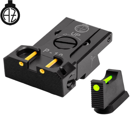 CZ P-10 regulējami mehāniskie tēmēkļi ar optisko šķiedru | type B