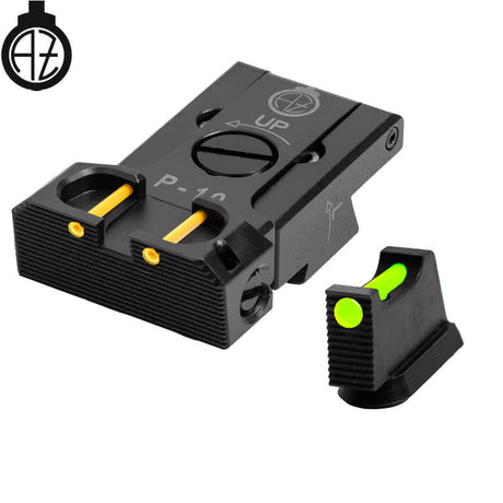 CZ P-10 regulējami mehāniskie tēmēkļi ar optisko šķiedru | type B