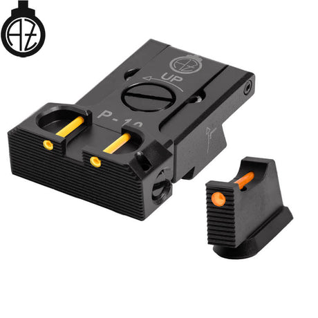 CZ P-10 regulējami mehāniskie tēmēkļi ar optisko šķiedru | type B