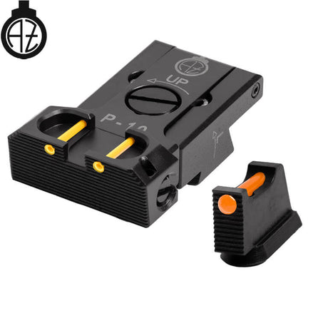 CZ P-10 regulējami mehāniskie tēmēkļi ar optisko šķiedru | type B