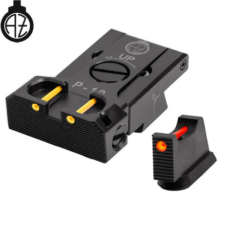 CZ P-10 regulējami mehāniskie tēmēkļi ar optisko šķiedru | type B