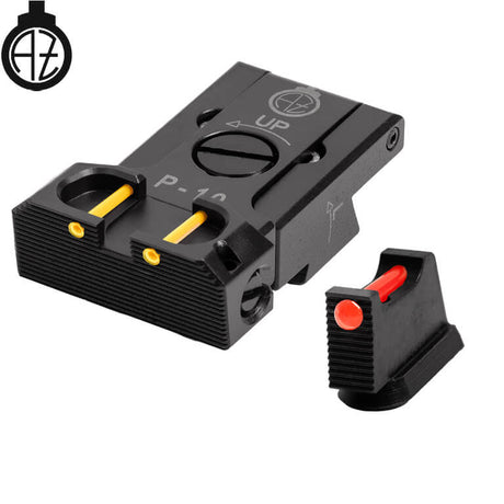 CZ P-10 regulējami mehāniskie tēmēkļi ar optisko šķiedru | type B
