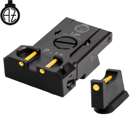 CZ P-10 regulējami mehāniskie tēmēkļi ar optisko šķiedru | type B