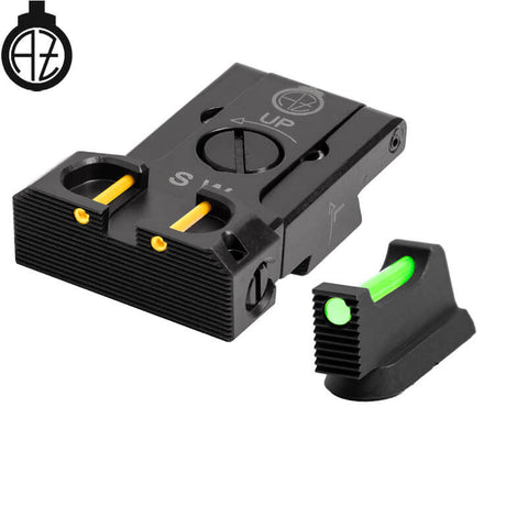 CZ Shadow 2, CZ 75 SP-01 Shadow regulējami mehāniskie tēmēkļi ar optisko šķiedru | tips B
