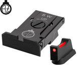 CZ Shadow 2, CZ 75 SP-01 Shadow regulējami mehāniskie tēmēkļi ar optisko šķiedru | type A 
