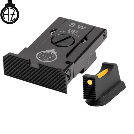CZ Shadow 2, CZ 75 SP-01 Shadow regulējami mehāniskie tēmēkļi ar šķiedru optiku | type A