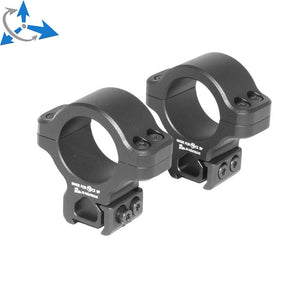CZ 457 optikas stiprināšanas gredzeni for dovetail | 1 inch [25.4mm]