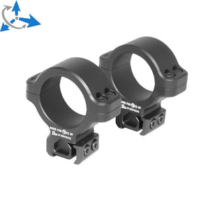CZ 457 optikas stiprināšanas gredzeni for dovetail | 30mm