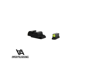 CZ 75 [75B 75 SP-01 P-01] mehāniskie tēmēkļi | ar tritiju