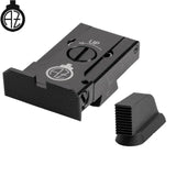 CZ 75B, CZ P-01, CZ 75 SP-01 regulējami mehāniskie tēmēkļi tukši