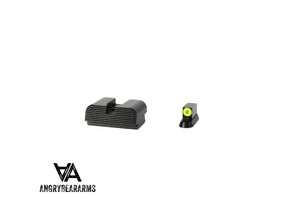 CZ P-10 Optics Ready zemi mehāniskie tēmēkļi | ar tritiju