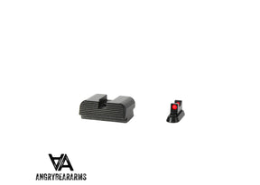 CZ P-10 Optics Ready zemi mehāniskie tēmēkļi | ar optisko šķiedru