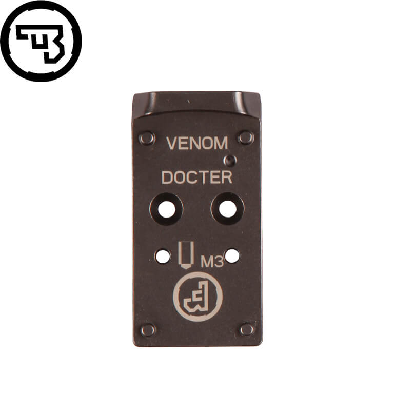 CZ P-10 adaptera plāksne | Docter footprint