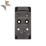 CZ P-10 adaptera plāksne | Holosun K-series footprint