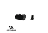 CZ P-10 Optics Ready augstie mehāniskie tēmēkļi | blank