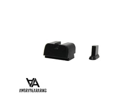 CZ P-10 Optics Ready augstie mehāniskie tēmēkļi | blank