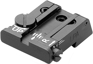 CZ P-10 pilnībā regulējams aizmugurējais tēmeklis | rievots 