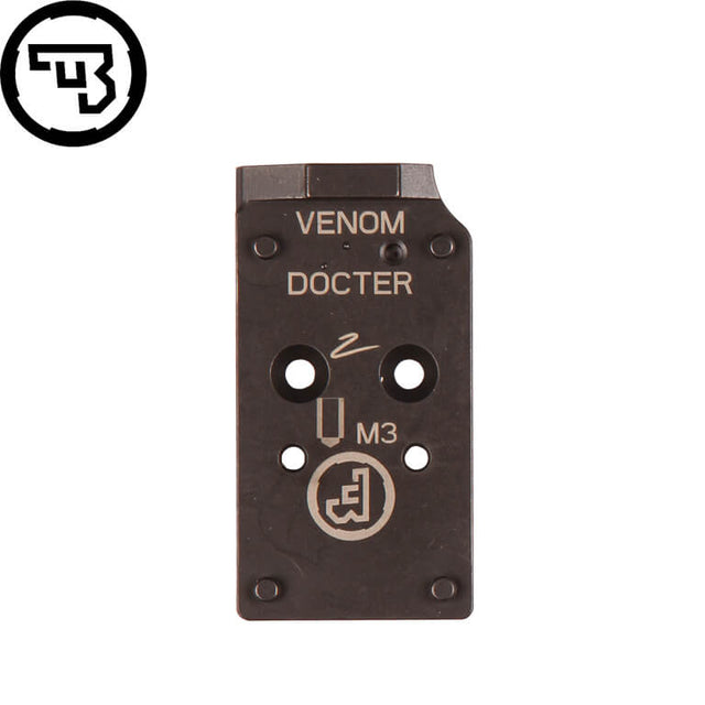 CZ Shadow 2 Optics Ready adaptera plāksne | Docter footprint