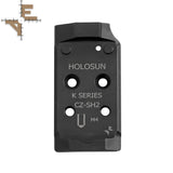 CZ Shadow 2 adaptera plāksne | Holosun K-series footprint