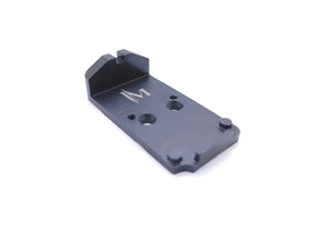 CZ Shadow 2 adaptera plāksne ar integrētu aizmugurējo tēmēkli | Trijicon RMR footprint
