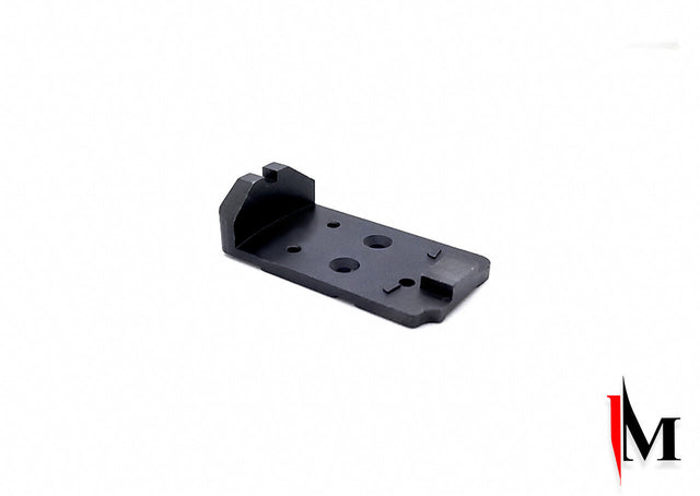 CZ Shadow 2 adaptera plāksne ar integrētu aizmugurējo tēmēkli | tips S [RMSc, DPP, K-series footprint]