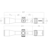 Vector Optics Continental 1.5-9x42 SFP šautenes tēmeklis 