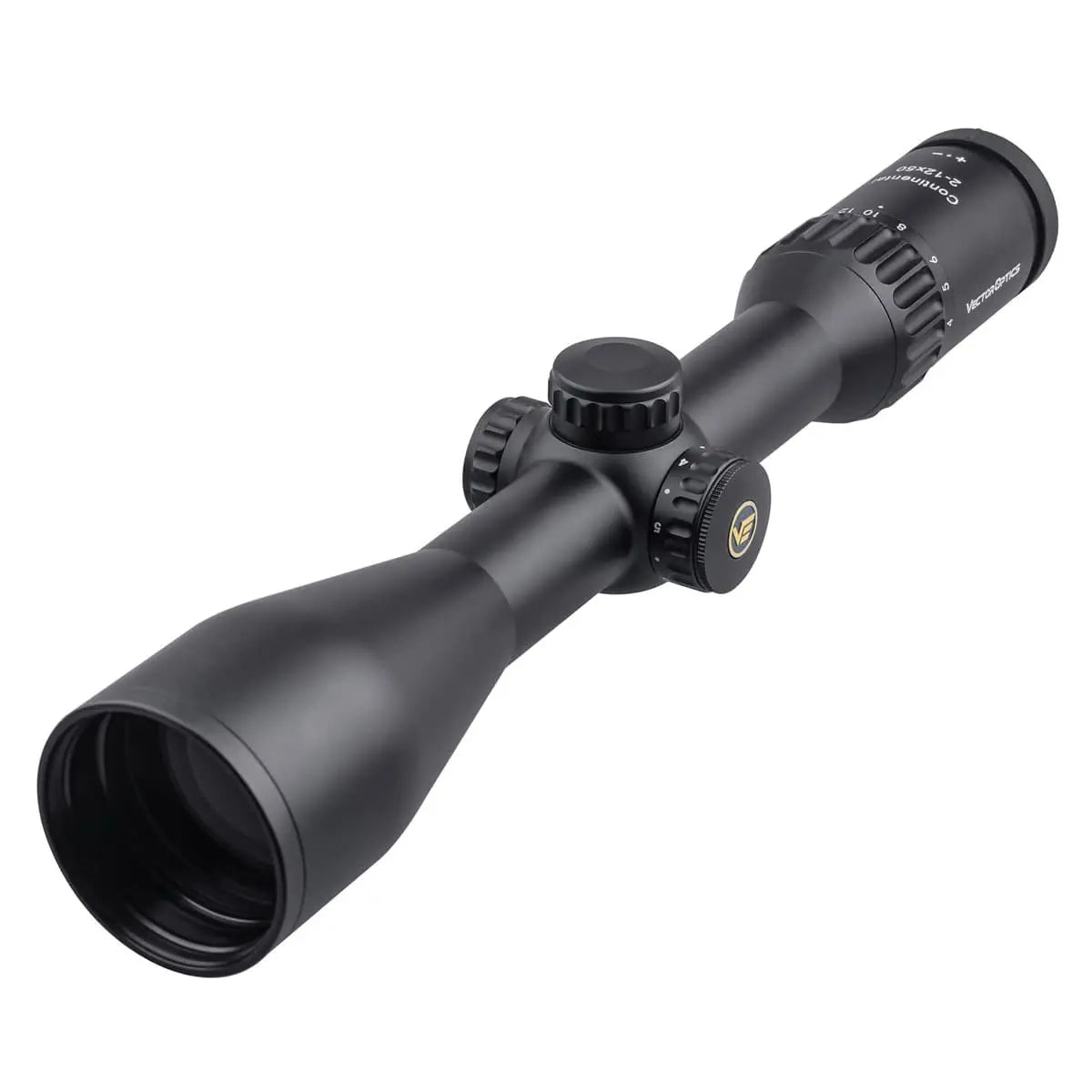 Vector Optics Continental 2-12x50 SFP šautenes tēmeklis 