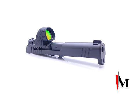 Dan Wesson DWX adaptera plāksne ar integrētu aizmugurējo tēmēkli | Trijicon RMR footprint