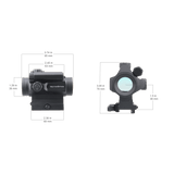 Vector Optics Nautilus 1x30 Tēmeklis Dubultā Tēmēkļa Sistēma kolimators 