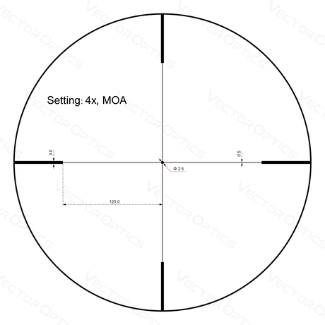 Vector Optics Forester 1-4x24SFP šautenes tēmeklis