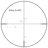 Vector Optics Forester 1-8x24 SFP šautenes tēmeklis 