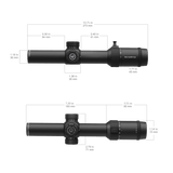 Vector Optics Forester 1-8x24 SFP šautenes tēmeklis 