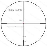 Vector Optics Forester 2-10x40SFP šautenes tēmeklis 