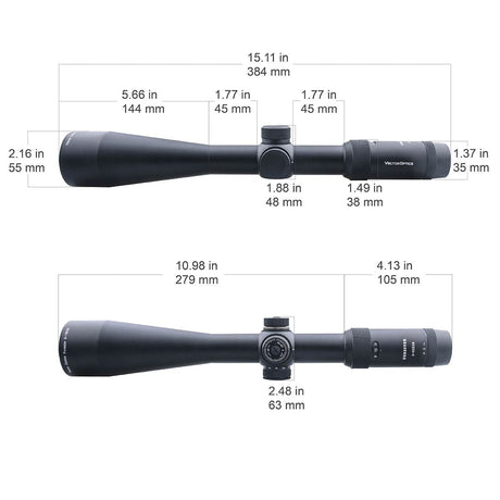 Vector Optics Forester 3-15x50SFP šautenes tēmēklis