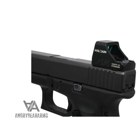 Glock [G17, G19, G26 & other] kolimatora stiprinājums | Holosun K-series footprint