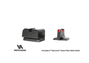 HK VP9 OR HK SFP9 OR augstie mehāniskie tēmēkļi | ar optisko šķiedru