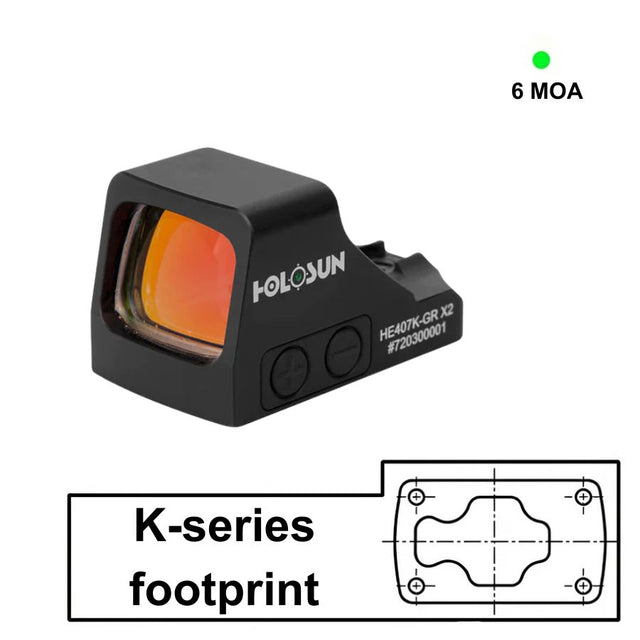 Holosun 407K X2 [zaļš]