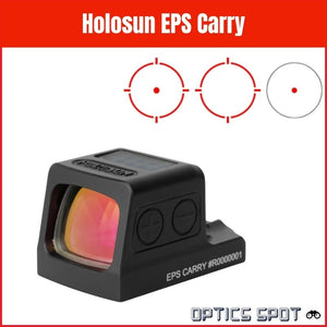 Holosun pistoles optika ar K sērijas pēdas nospiedumu